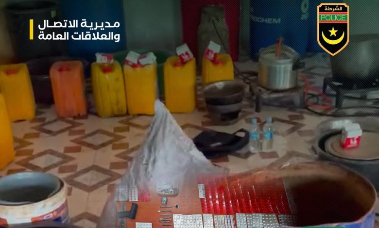 الشرطة تعلن تفكيك شبكتين تنشطان في مجال بيع وترويج المخدرات في نواذيبو