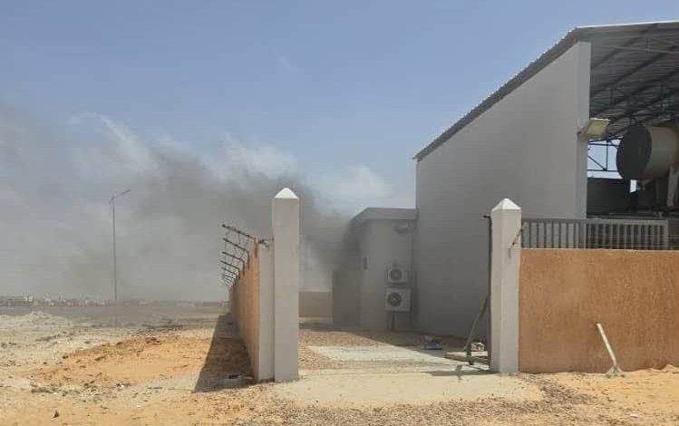 صوملك تعلن عن حريق قوي بمحطة تحويل نواكشوط الغربية تسبب في قطع الخدمة عن معظم أحياء تفرغ زينة