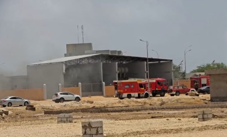 حريق جديد يطال محطة كهربائية في نواكشوط بعد ساعات من اندلاع حريق بمحطة أخرى