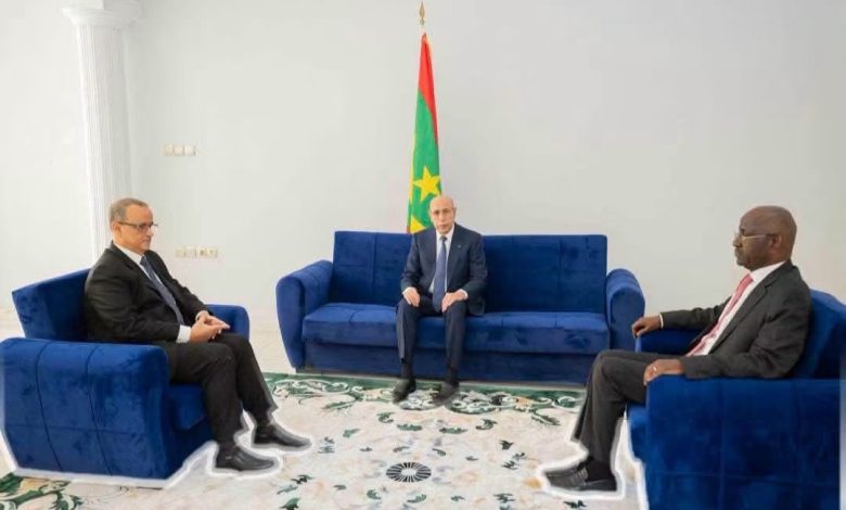غزواني يستقبل الأمين العام لمنظمة التعاون الإسلامي في لعصابة